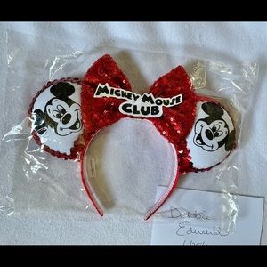 Disney’s Mickey Mouse Club Custom Made Mickey Mouse Ears - New